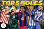 Los cinco golazos de la jornada: ¿con cuál te quedas?<br>