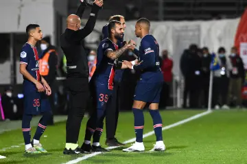 Jesé Rodríguez e Kylian Mbappé
