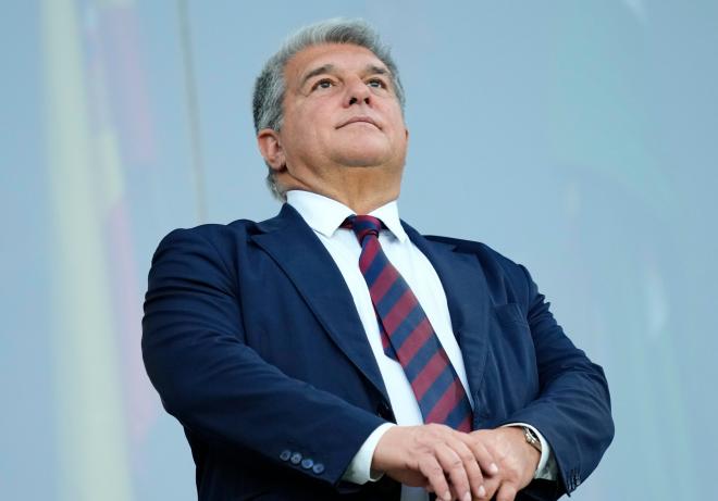 Joan Laporta, presidente do Barcelona