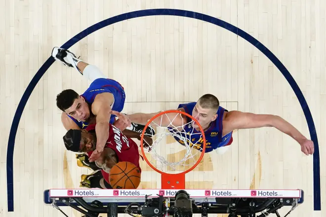 Michael Porter jr.in action for the Denver Nuggets