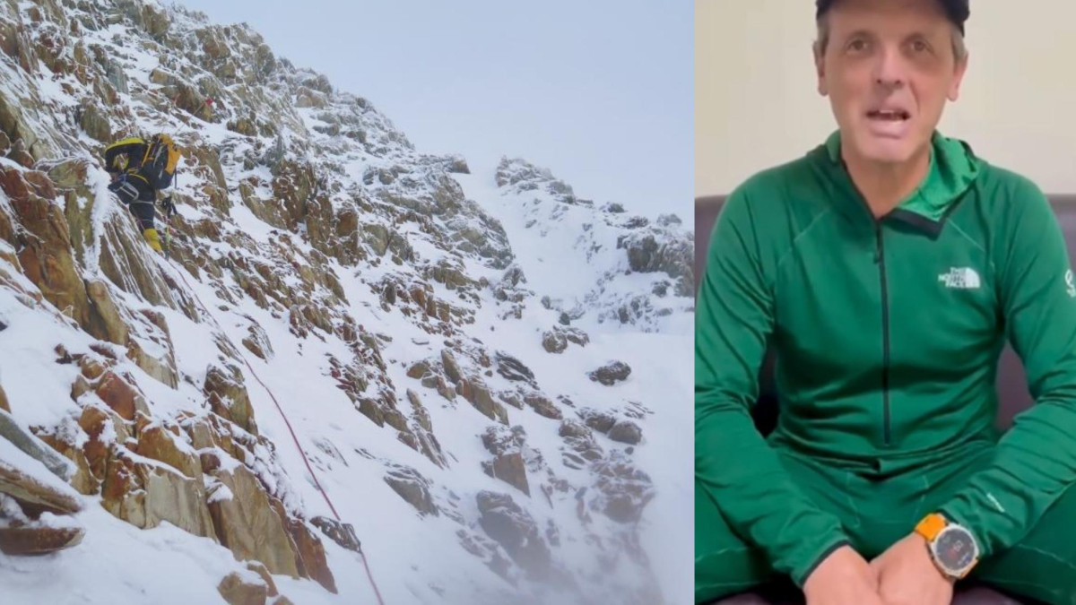 Simone Moro, tras sufrir un infarto a 5.000 metros: "Cometí un error imperdonable, en la cima no habría sobrevivido"