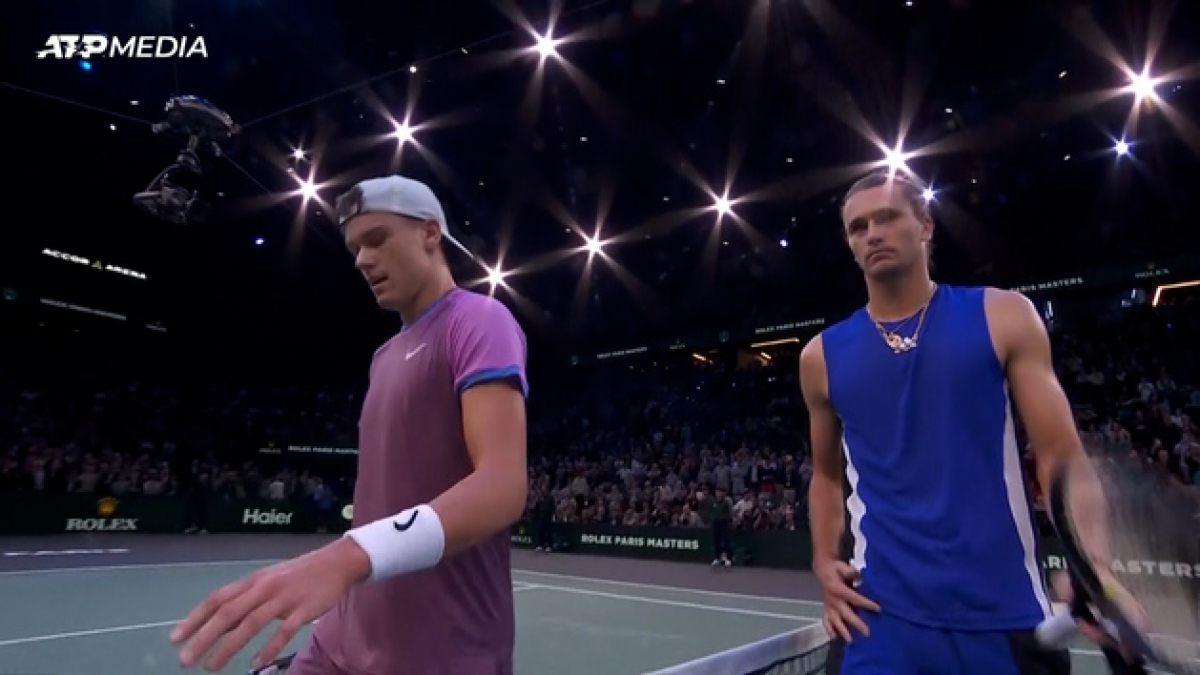 Ugo Humbert Paris 2019 Tennis Open D'Australie Après La Claque De