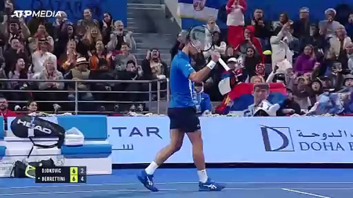 Matteo Berrettini Tenis Atp Madrid 2021 Djokovic Se La Pega En Doha