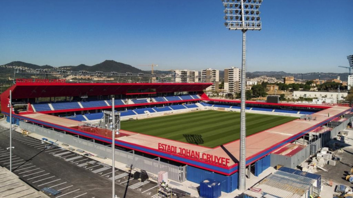 Estádio Johan Cruyff, possível palco do jogo entre Barcelona e Valencia