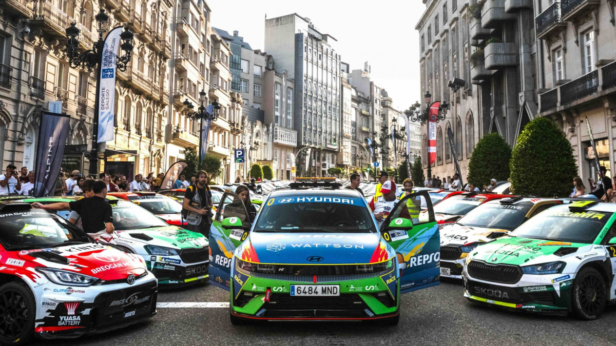El SuperCER vuelve al  cole  con un Rally Princesa de Asturias nunca visto