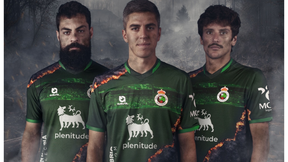Camiseta especial do Racing de Santander
