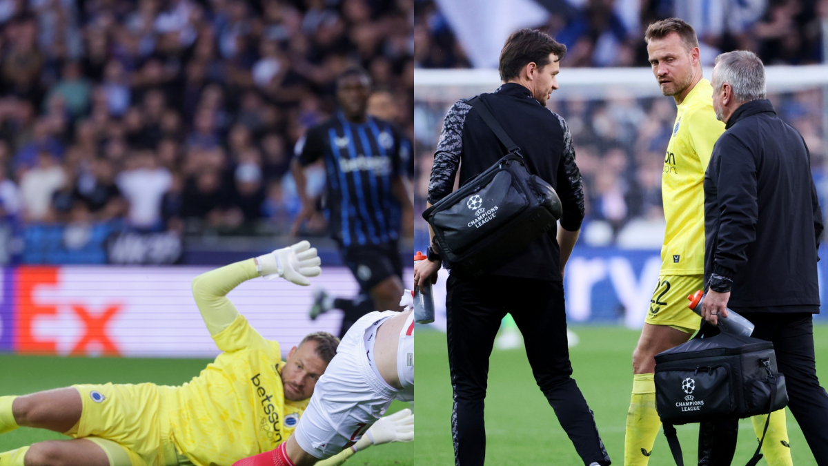 Simon Mignolet em ação