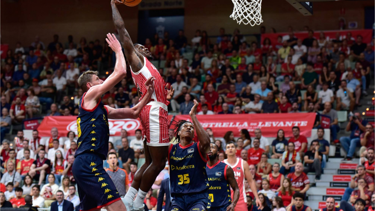 El UCAM Murcia pasa por encima del MoraBanc Andorra
