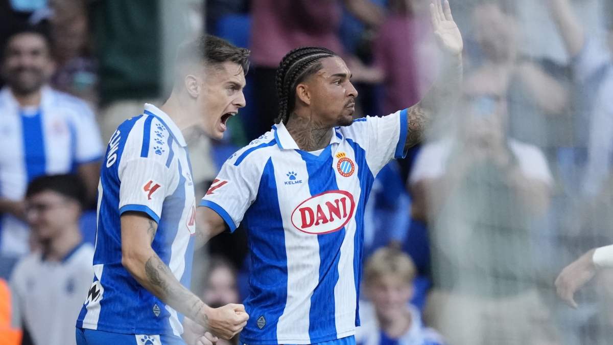  Pol Lozano, primer gol con el Espanyol 
