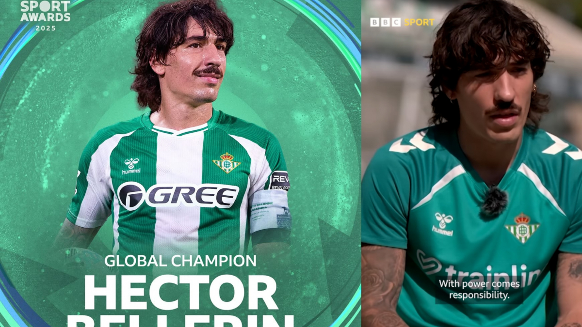  Bellerín, premiado en los BBC Green Sport Awards por su compromiso con la sostenibilidad 