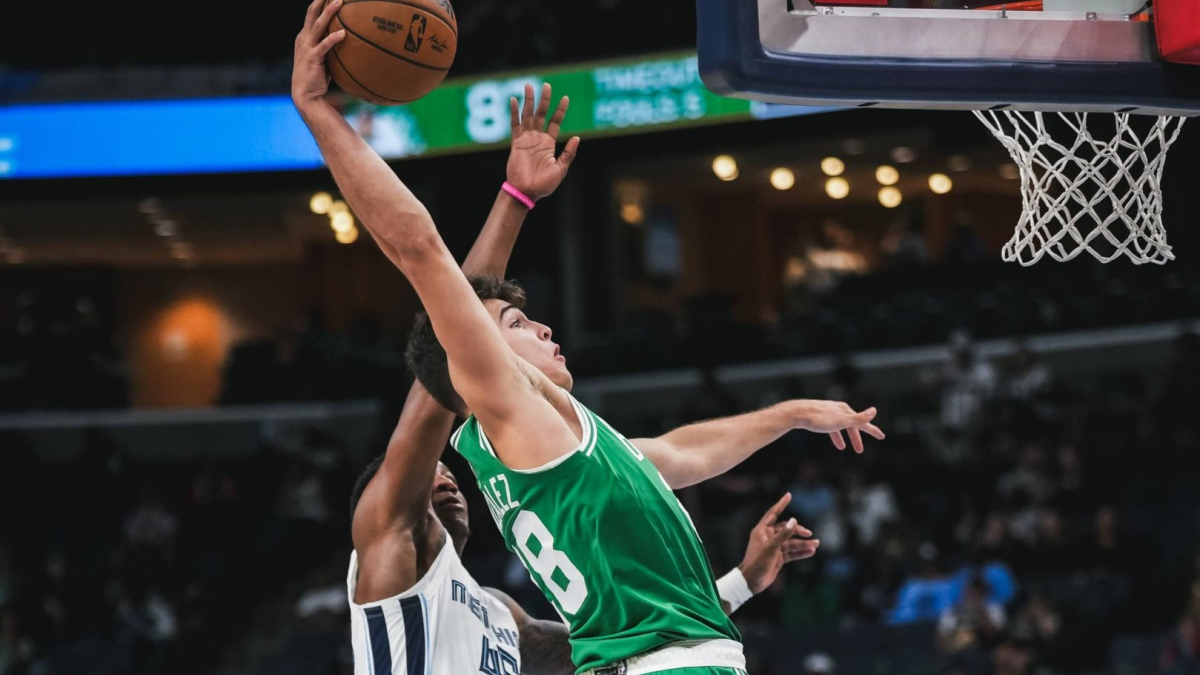 Hugo González ya vuela con los Celtics: la NBA destacó su matazo y Boston sus tres tapones
