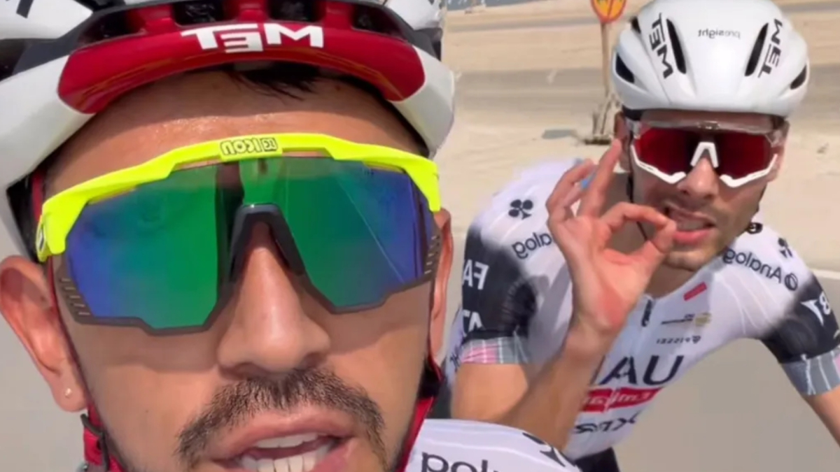 Baroncini, del UAE de Pogacar, revive su infierno: “Por poco evité quedarme ciego”