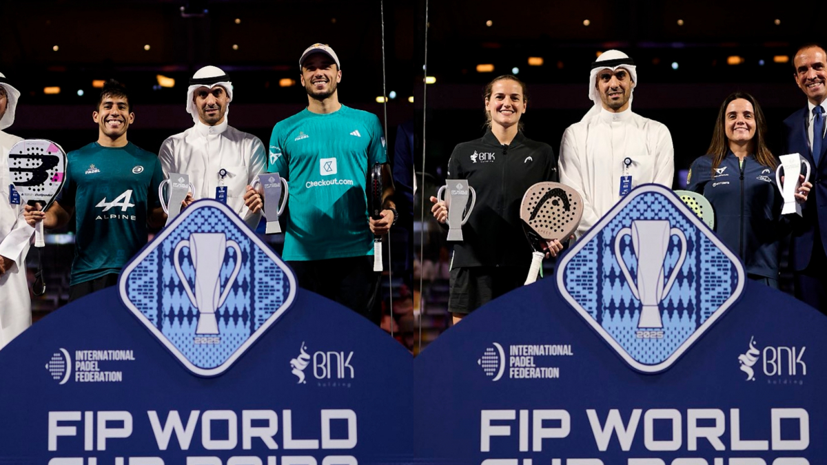 Así está la pelea por el número uno tras el Mundial por Parejas