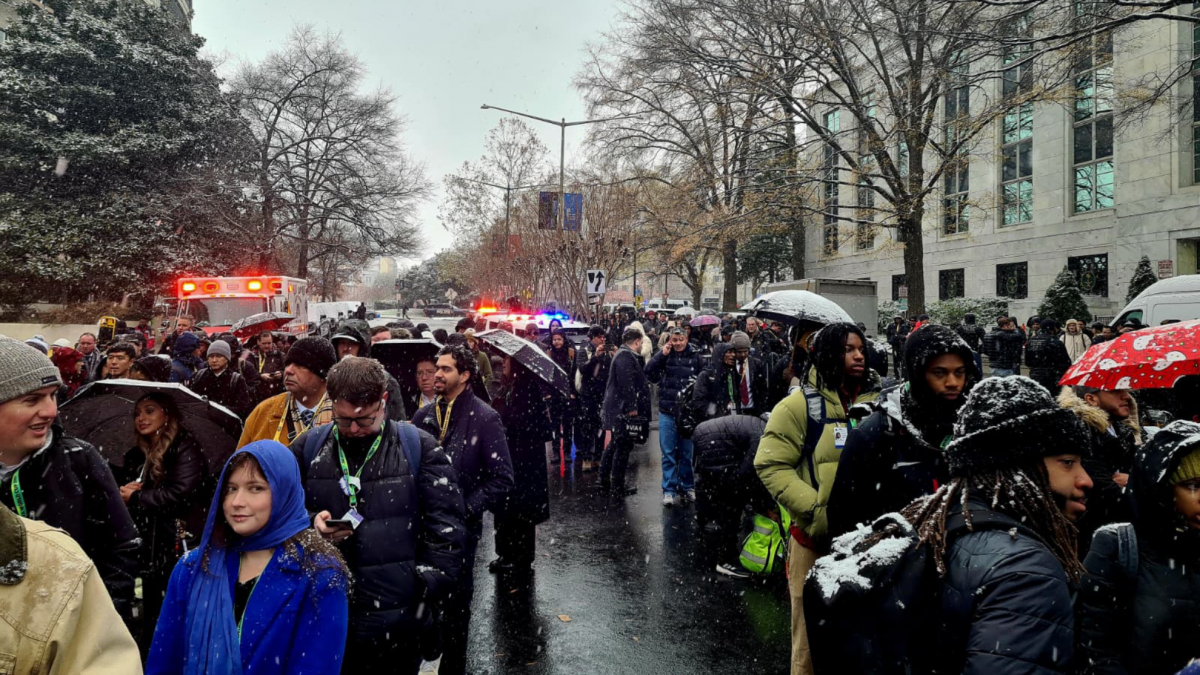 Odisea Mundial: nieve y máxima seguridad horas antes del sorteo