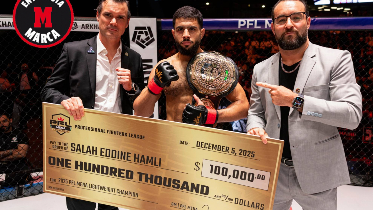 'Supersalah', tras convertirse en campeón de PFL Mena: "Tenemos mucho nivel en España"