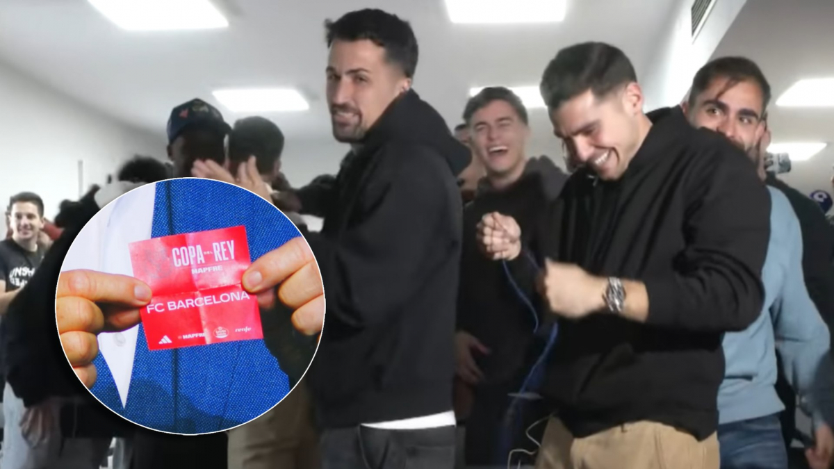 Exaltación del Guadalajara al cruzarse con el Barça