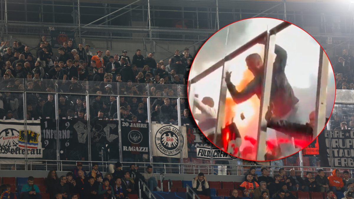 Estos animales no pueden entrar en un campo: la denunciable actitud de los radicales del Eintracht