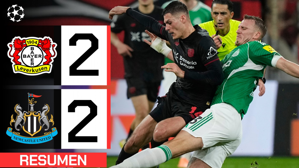 Bayer Leverkusen 2-2 Newcastle | Resumen Champions League