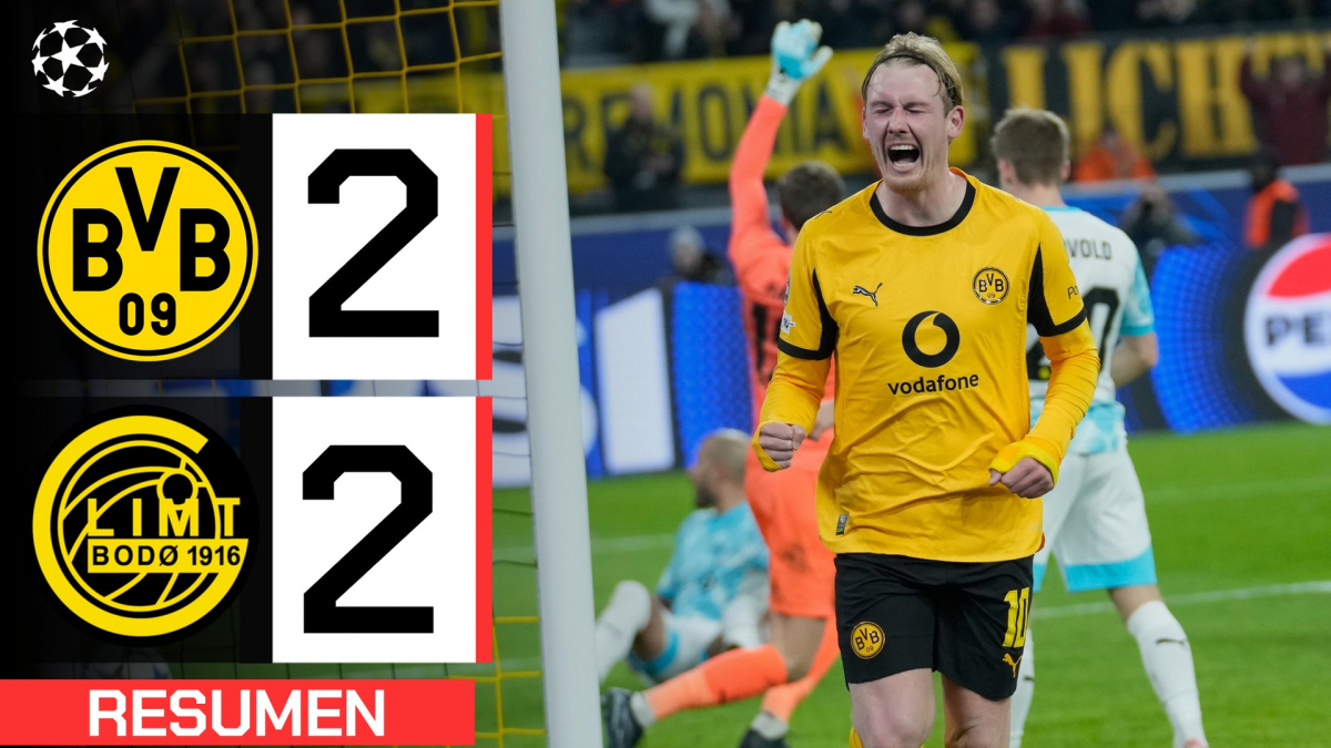 Borussia Dortmund 2-2 Bodo Glimt | Resumen Champions League