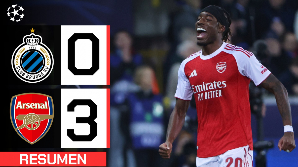 Brujas 0-3 Arsenal | Resumen Champions League