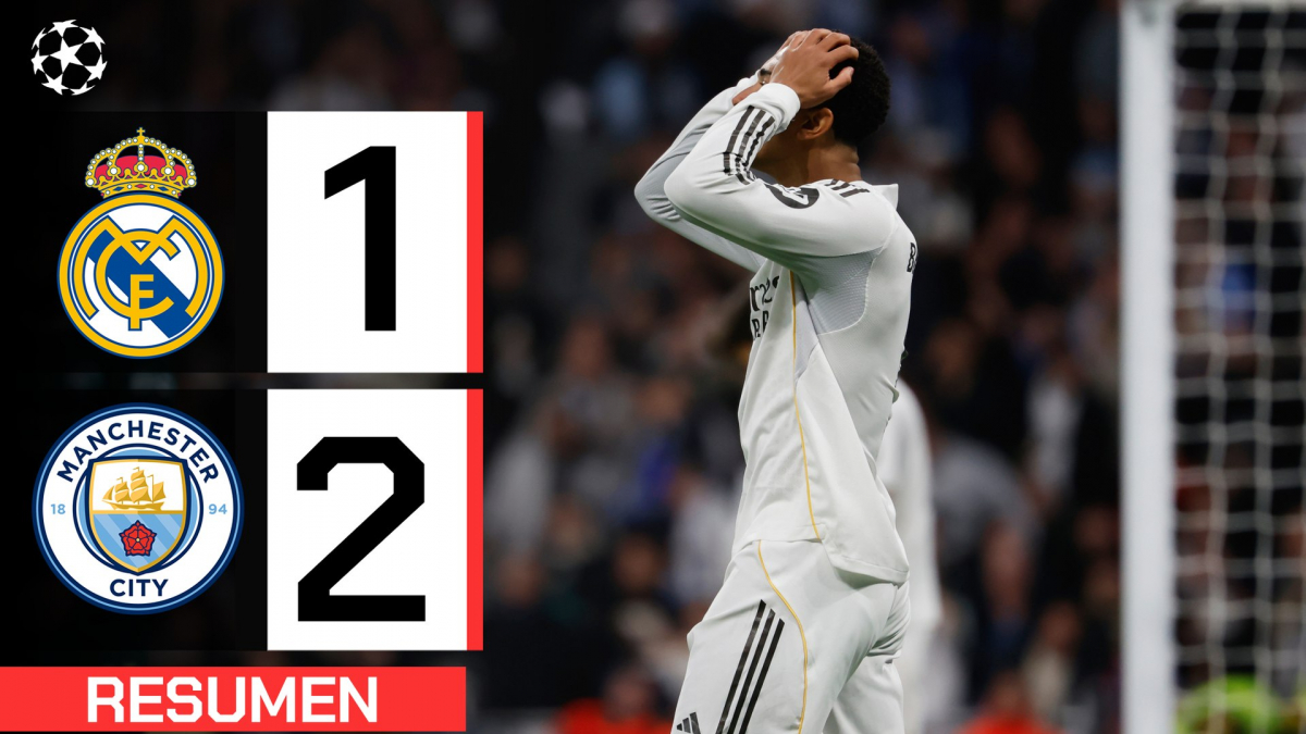 Real Madrid 1-2 Manchester City | Resumen Champions League
