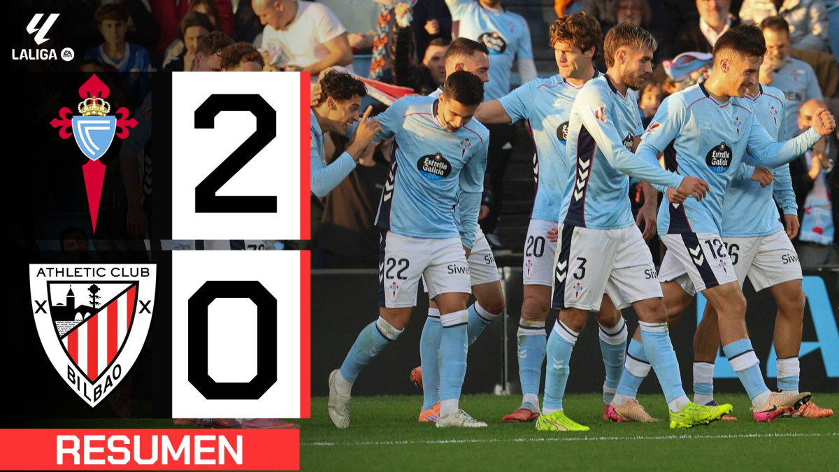 Celta de Vigo 2-0 Athletic | Resumen LaLiga