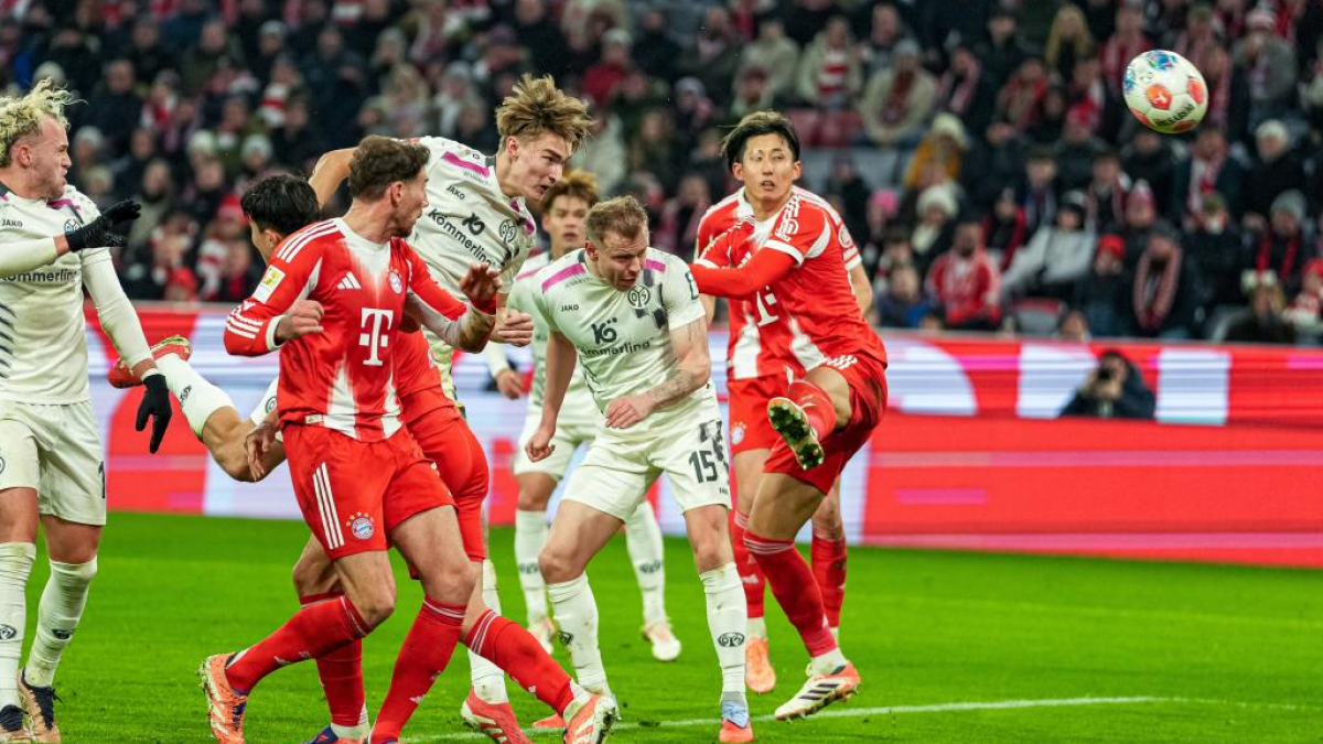 El Bayern coquetea con su primera derrota en la Bundesliga