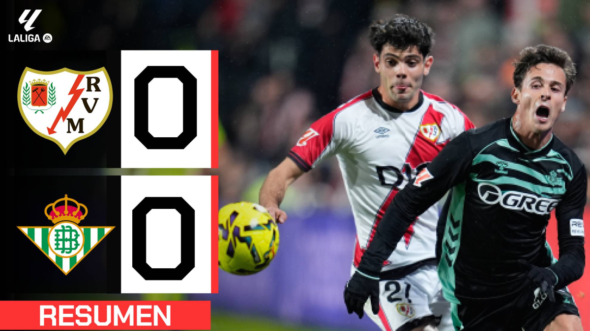 Rayo Vallecano 0-0 Betis | Resumen LaLiga