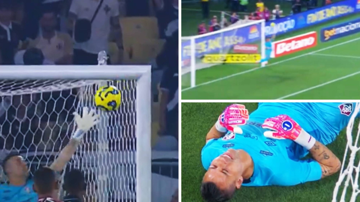 El portero más longevo del mundo vuela sin motor para una parada imposible... ¡a sus 45 años!