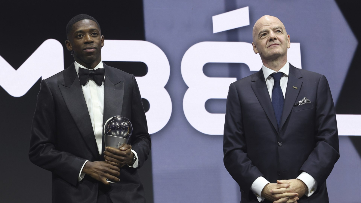 Dembéle triunfa y se lleva el 'The Best'