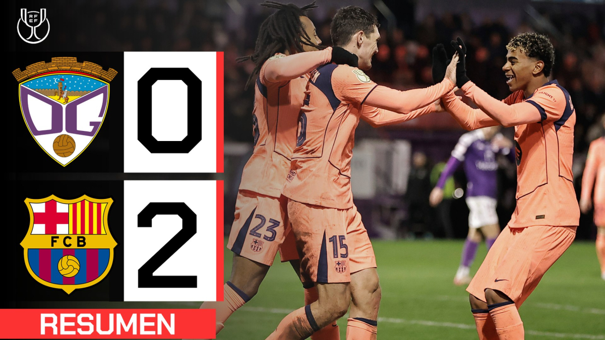 Deportivo Guadalajara 0-2 F.C. Barcelona: resumen y goles | Copa del Rey