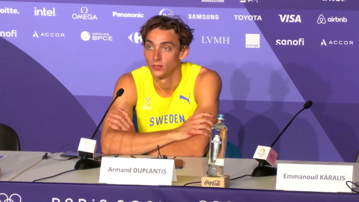 Duplantis: "Espero ganar otros dos oros olímpicos y alcanzar los 6,40 metros"