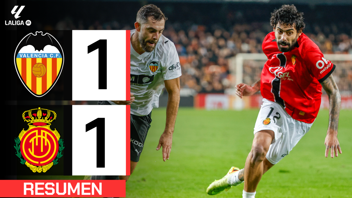 Valencia 1-1 Mallorca: resumen y goles | LaLiga EA Sports (J17)