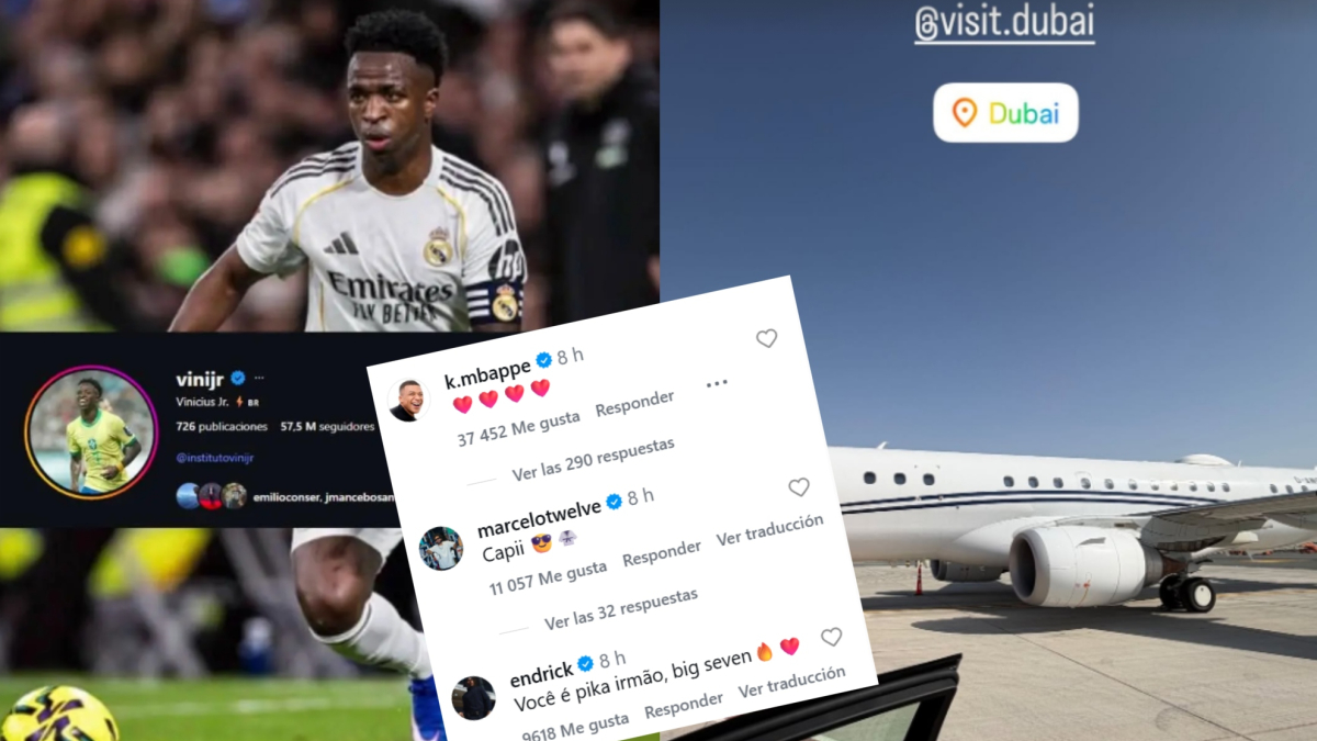 Así reaccionaron los compañeros de Vinicius a su intrigante post en Instagram<br>