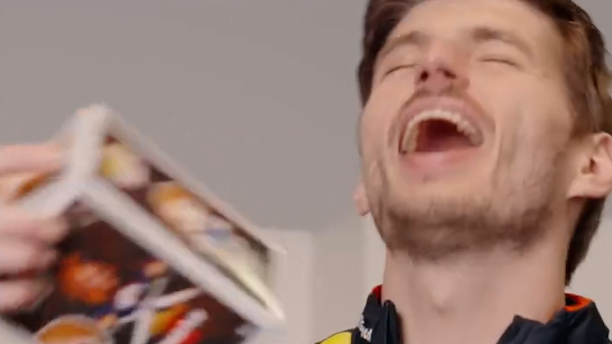 Verstappen, tras recibir un 'diabólico' regalo navideño: "Quizá se lo envíe a Zak Brown"