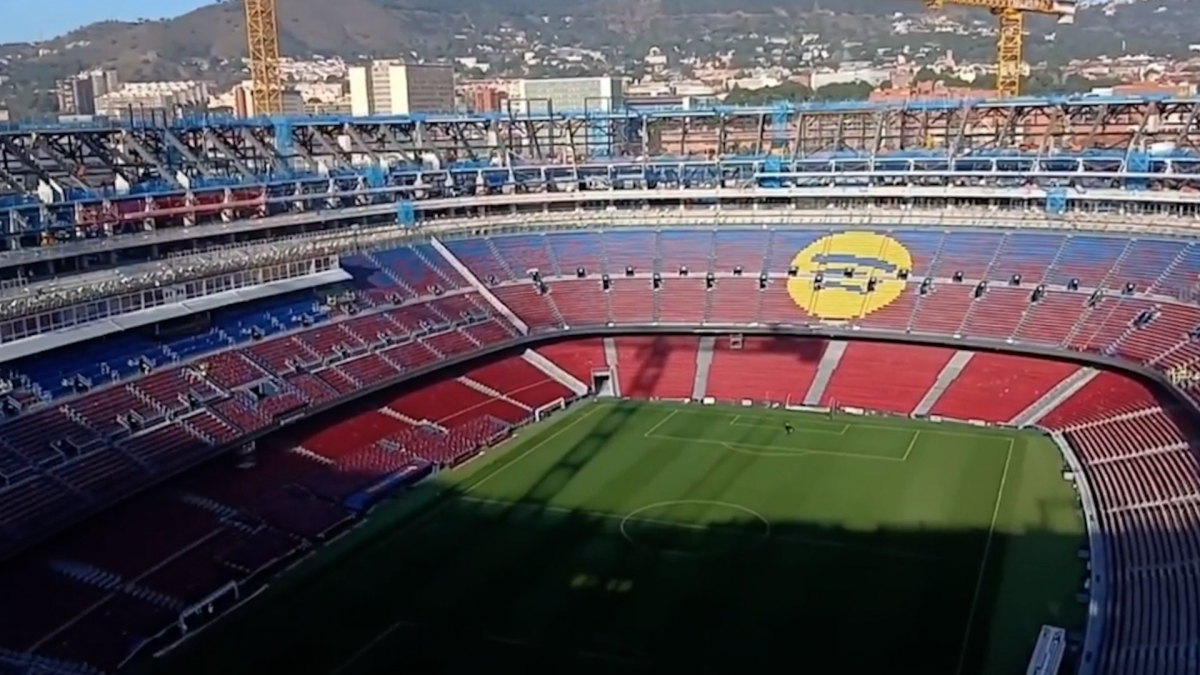 Impresiona: las vistas del Spotify Camp Nou desde la butaca más alta de todo el estadio