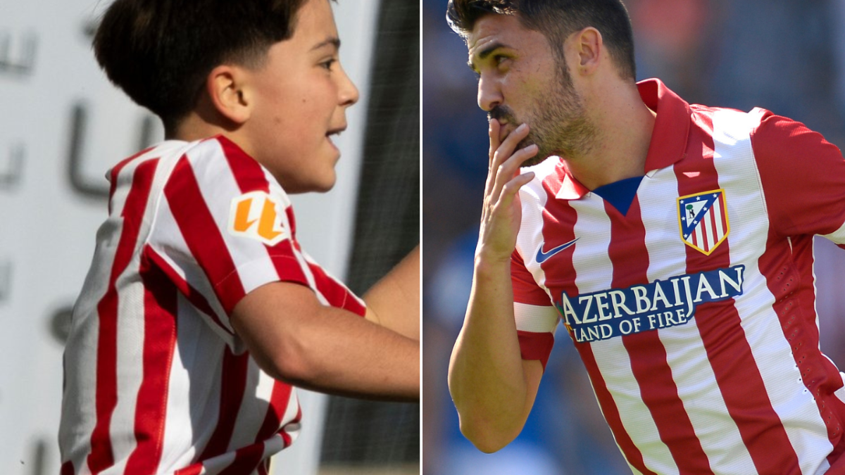 El 'mini Guaje' en acción: el golazo del hijo de Villa al Real Madrid
