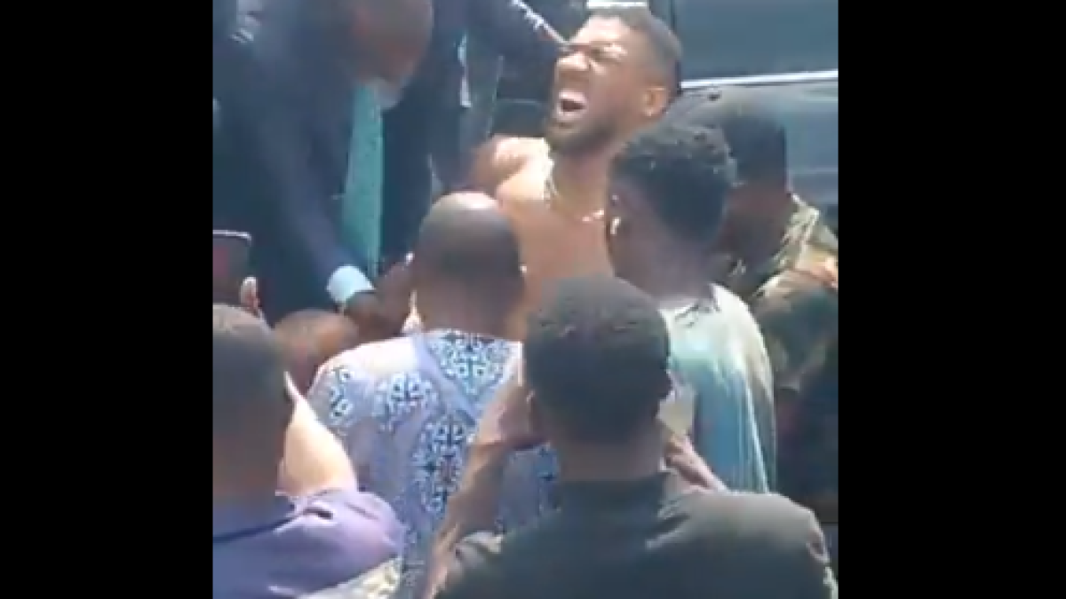 Anthony Joshua sobrevive a un grave accidente de tráfico<br>