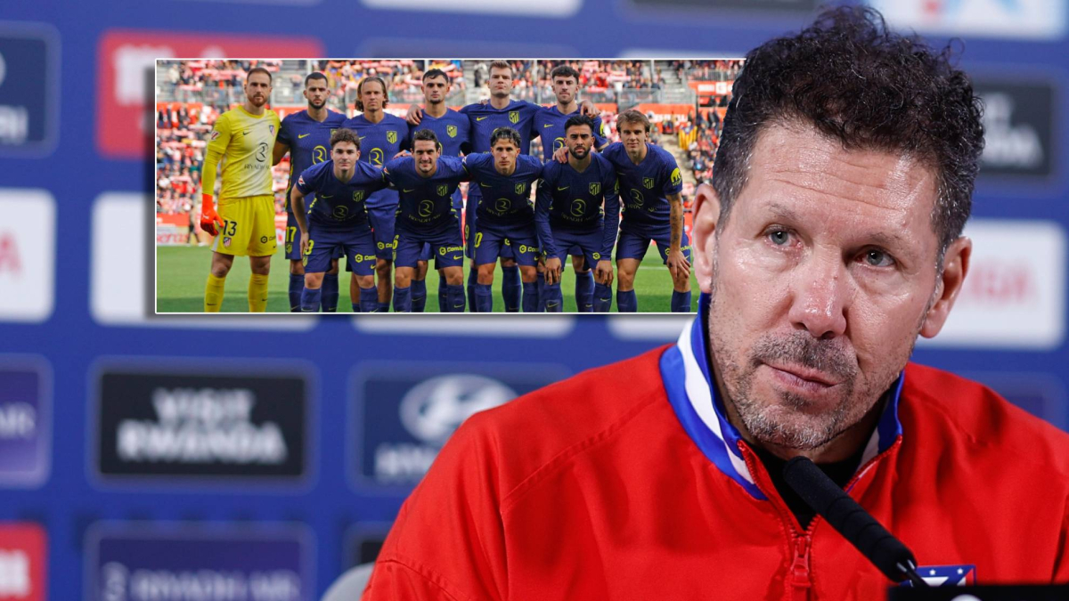 Simeone y las posibles salidas del Atlético: "Tenemos un plan"
