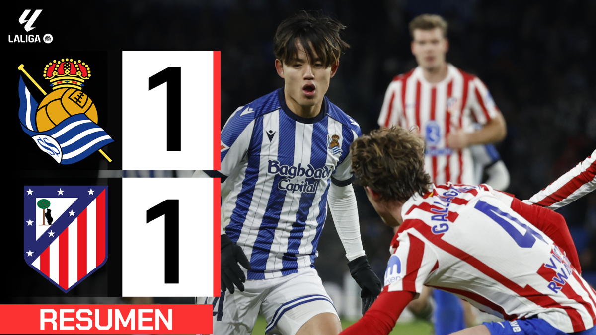 Real Sociedad 1-1 Atlético: resumen Primera división
