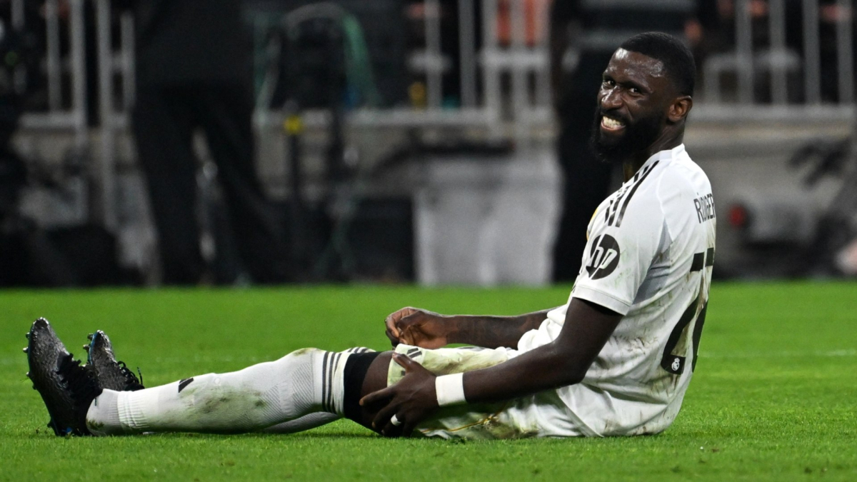 La cojera con la que Rüdiger abandonó el estadio