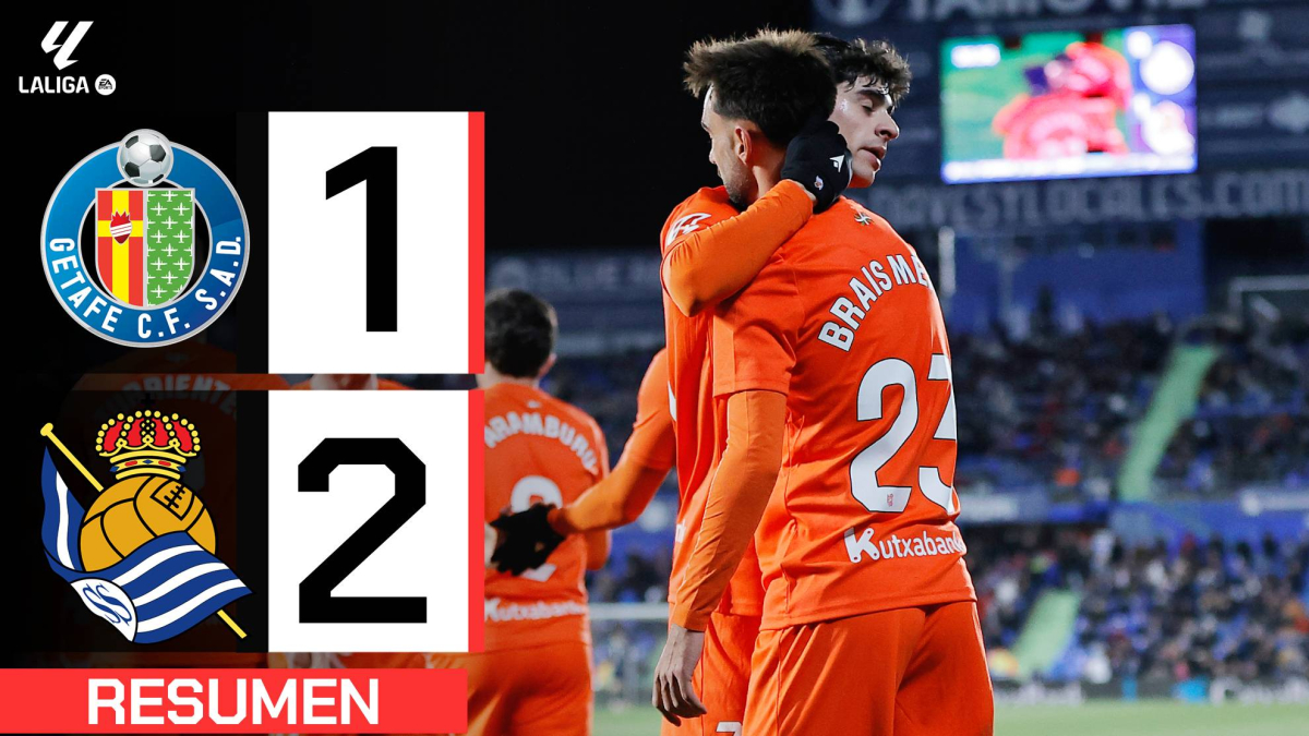Getafe 1-2 Real Sociedad | Resumen LaLiga