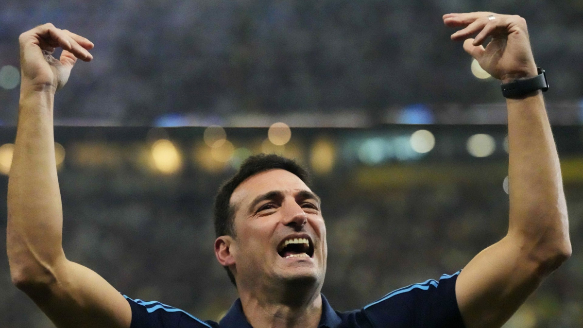 Scaloni: "La Finalíssima es a cara de perro, pero si gana España también estaré contento"