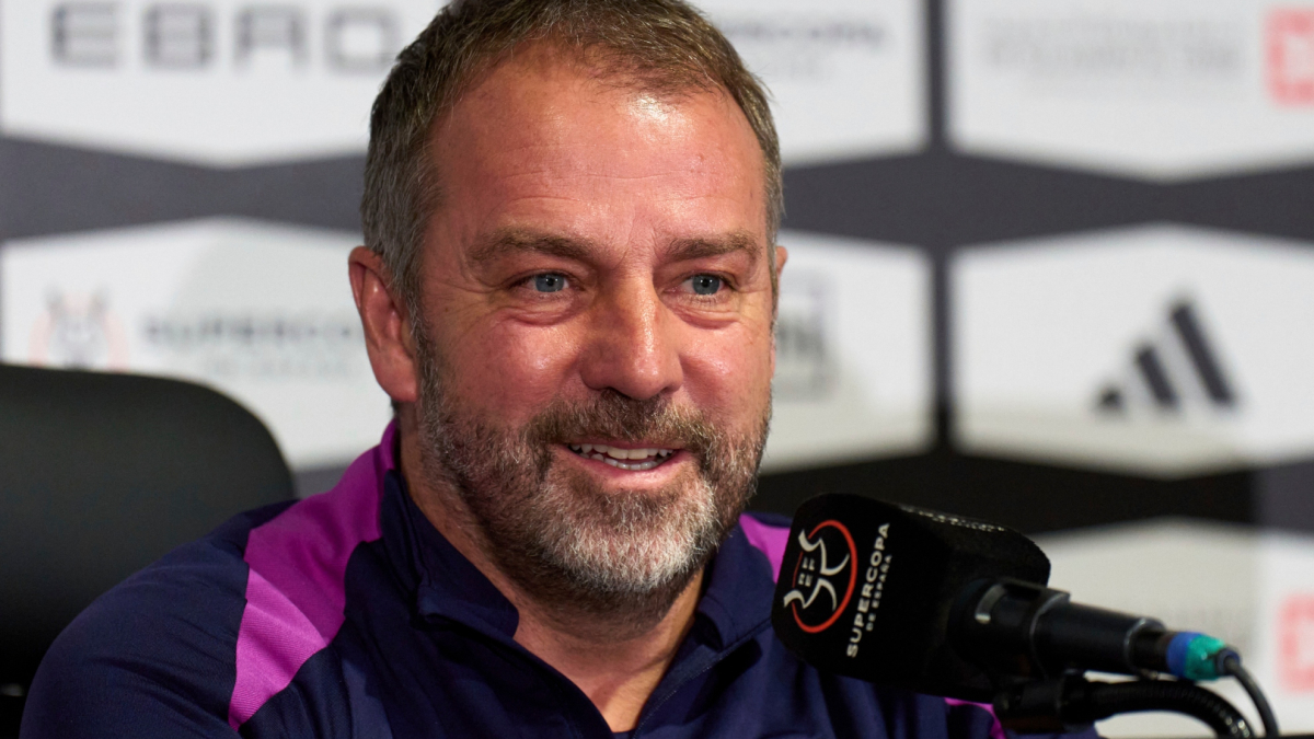 Flick: "Mbappe es el mejor delantero del momento"