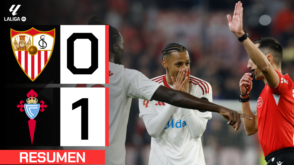 Sevilla 0-1 Celta: resumen y goles | LaLiga EA Sports (J19)