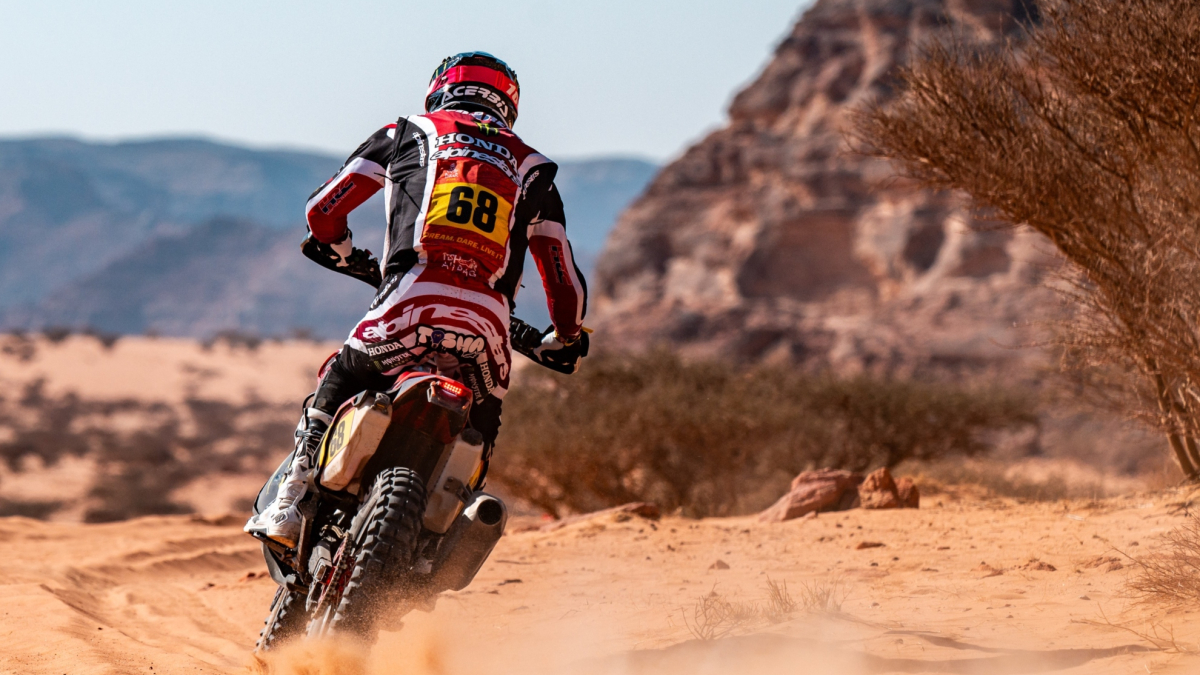Tosha Schareina se agarra al Dakar<br>