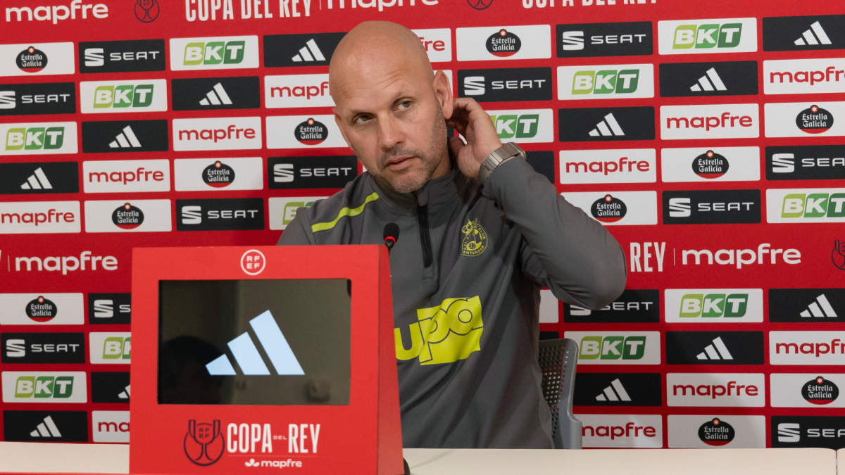 El sorprendente porcentaje que le da el entrenador del Racing a los suyos frente al Barça