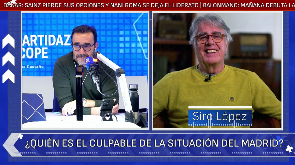 Siro López: "Si digo lo que pienso el viernes no estoy narrando el baloncesto en Real Madrid TV"