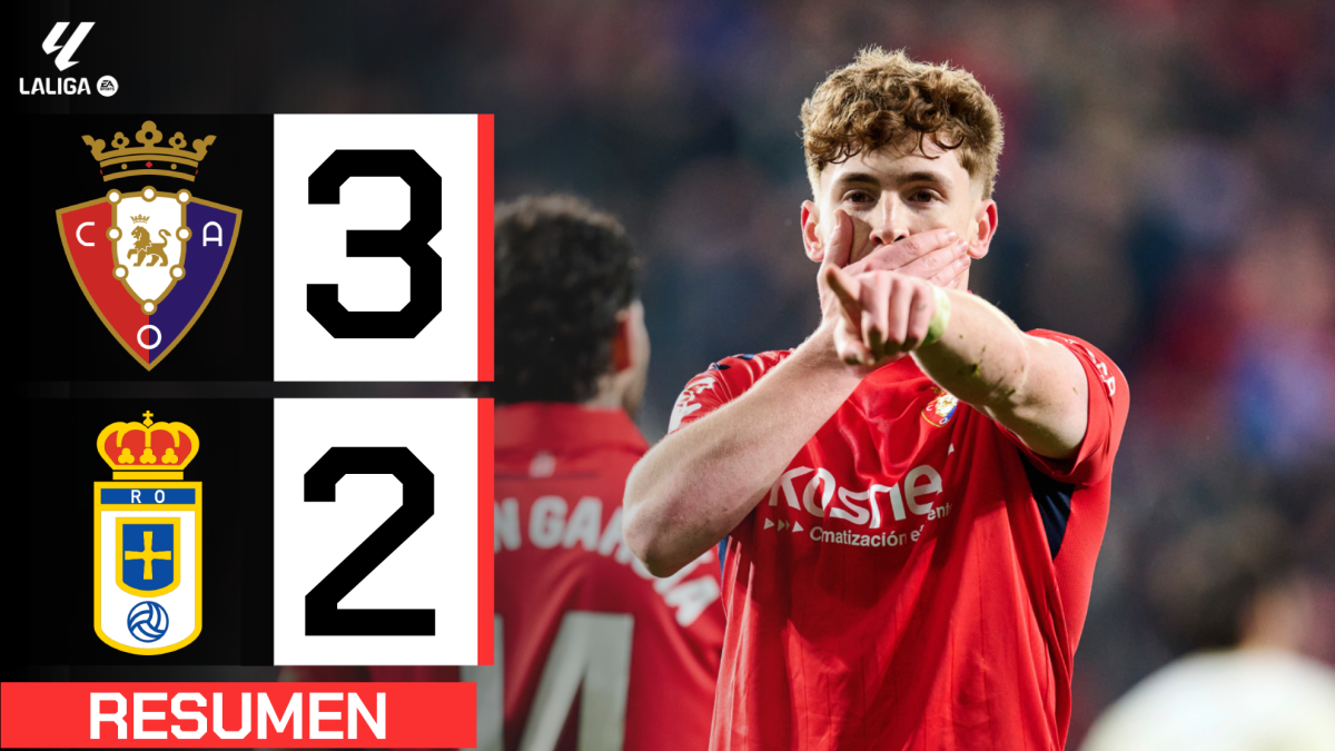 Osasuna 3-2 Real Oviedo: resumen y goles