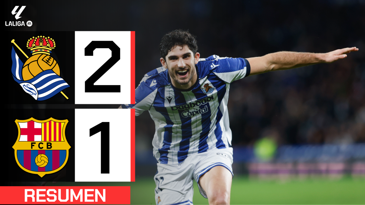 Real Sociedad 2-1 FC Barcelona: resumen y goles 